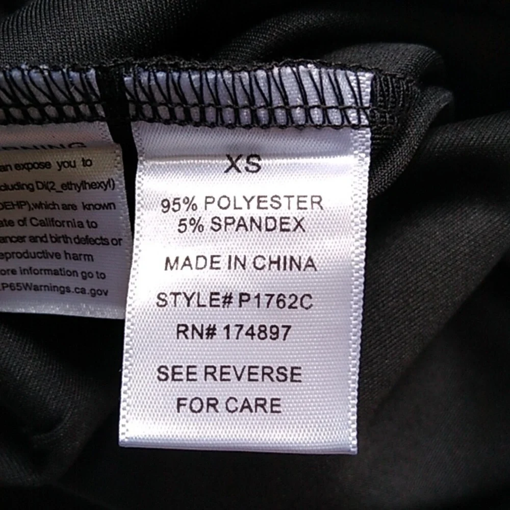NEW Fashion Nova Walk In The Park Biker Trouser - Black - Picture 11 of 16